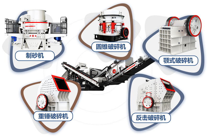 每小時(shí)產(chǎn)100方石子的履帶移動破碎站各種機(jī)型搭配